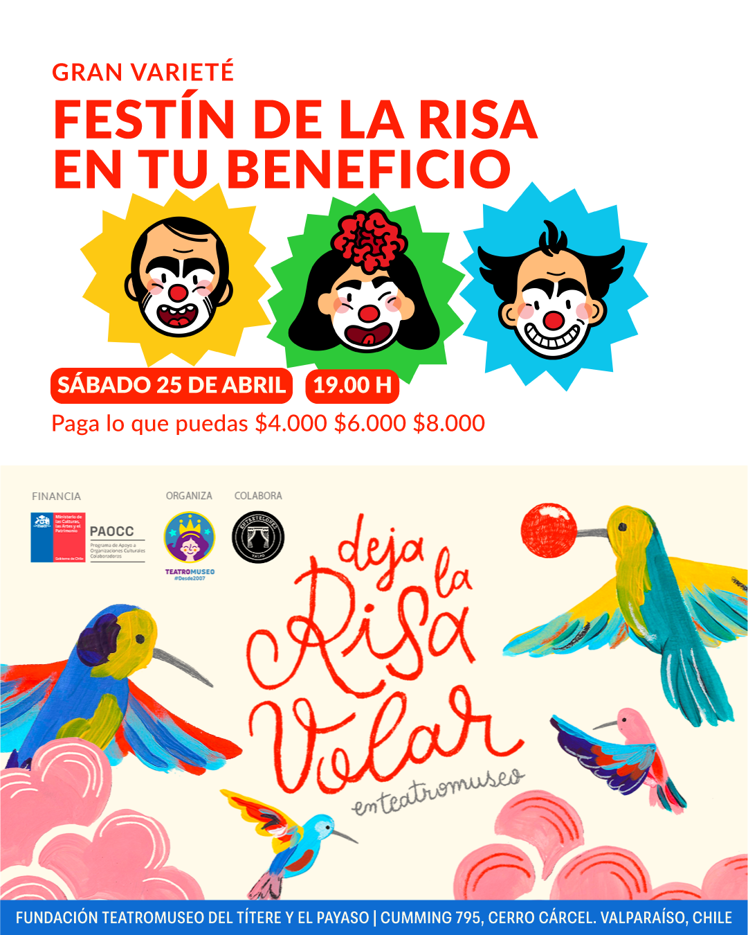 !Festín de la Risa en tu beneficio!