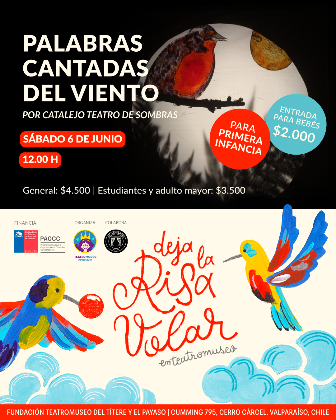Palabras cantadas del viento